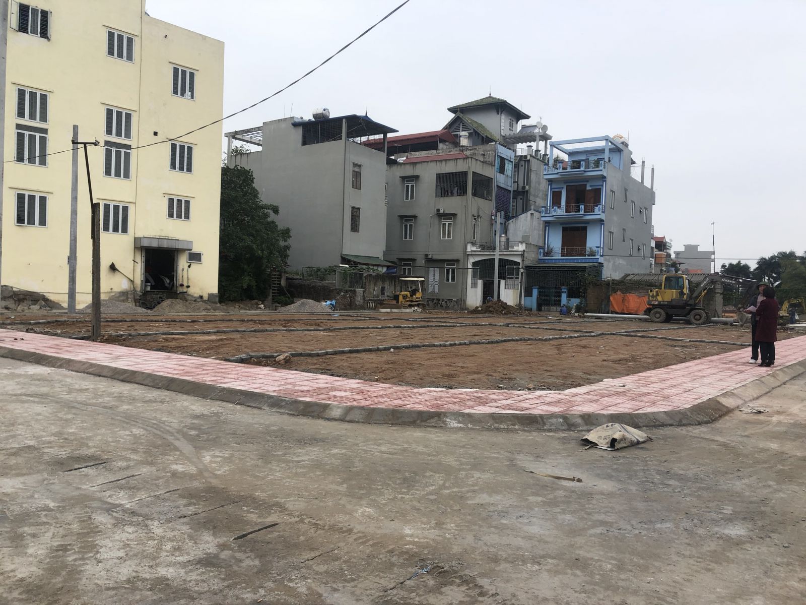 hạ tầng khu đấu giá đất Ao Lác thôn Lương Xá xã Liên Bạt huyện Ứng Hòa thành phố Hà Nội